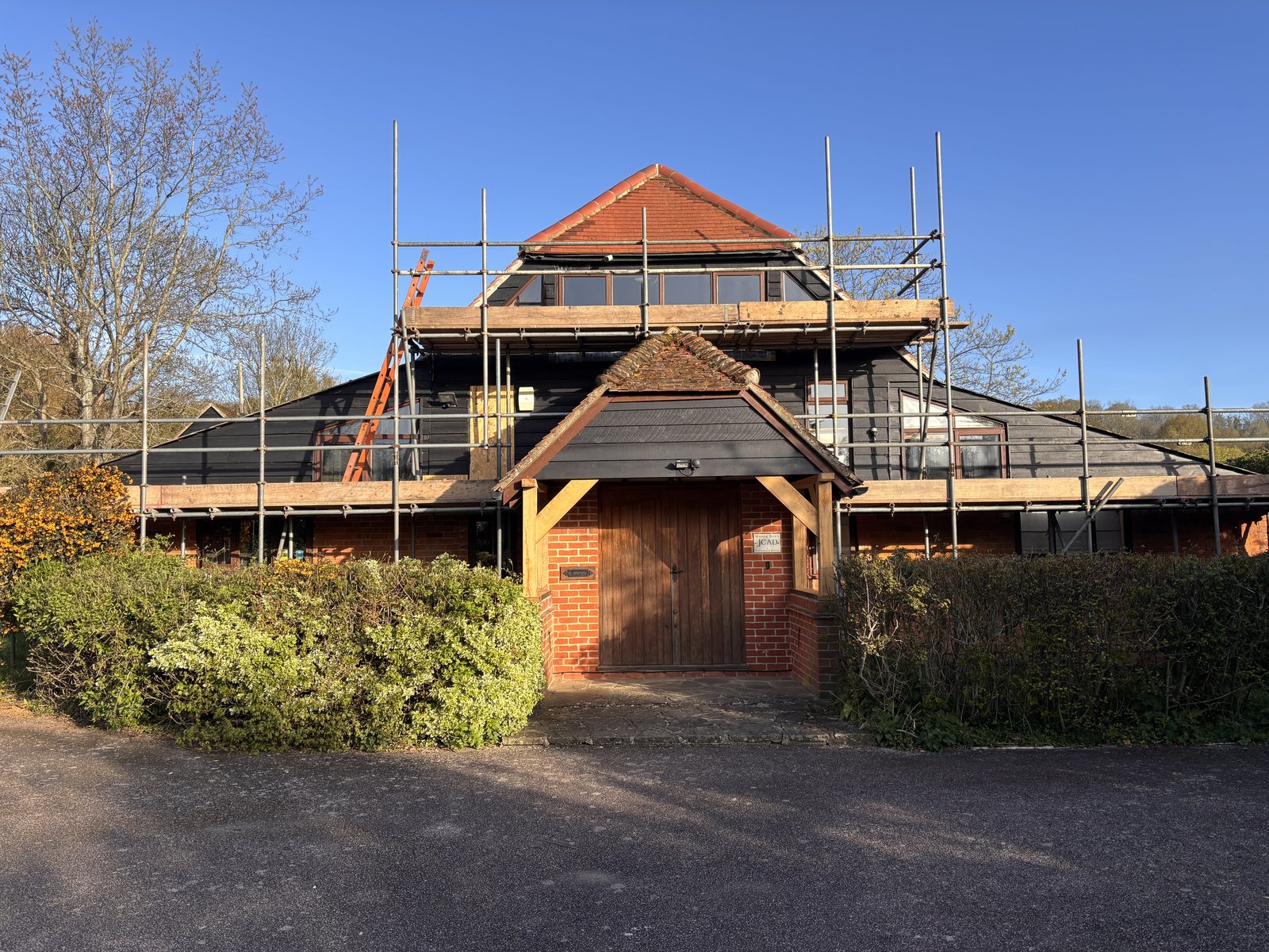 Barn Office Re-Clad, Liss